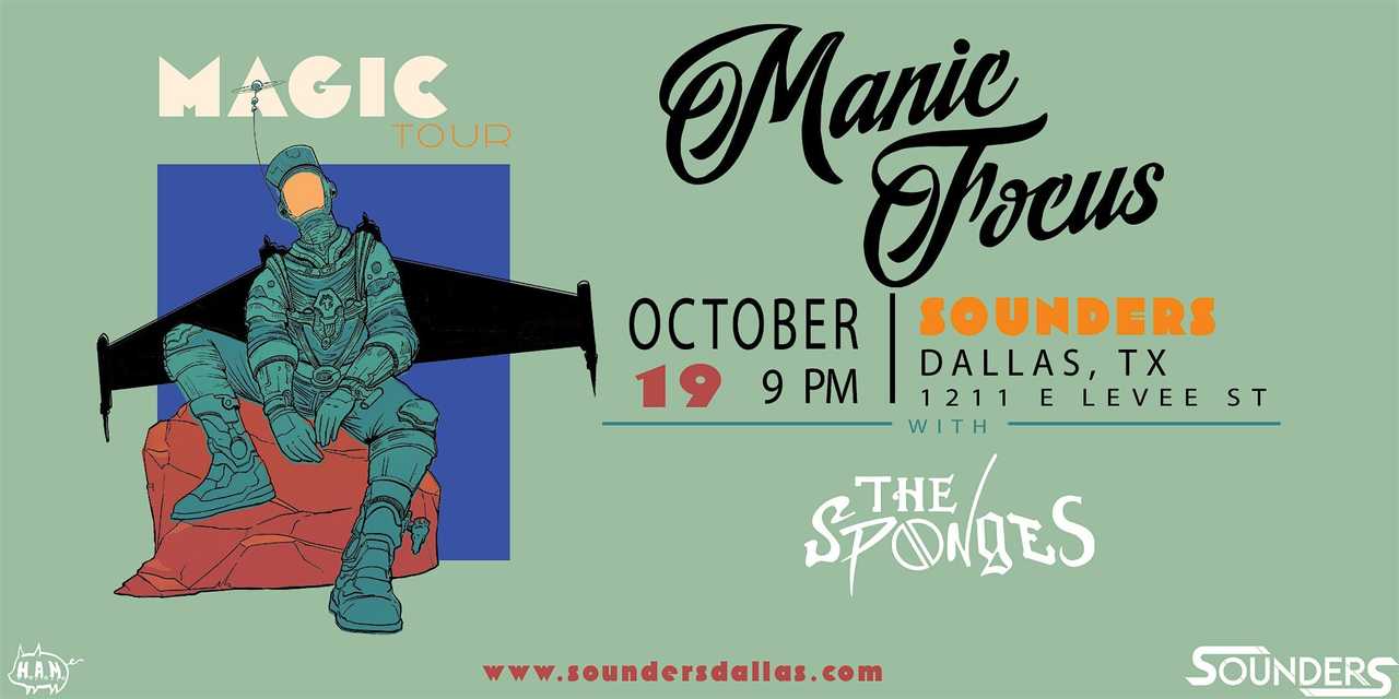 Manic Focus + The Sponges 10/19