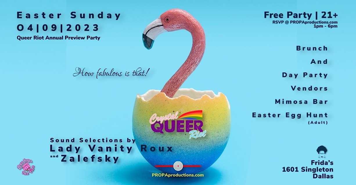 Crystal Queer Riot Easter Day Party & Brunch