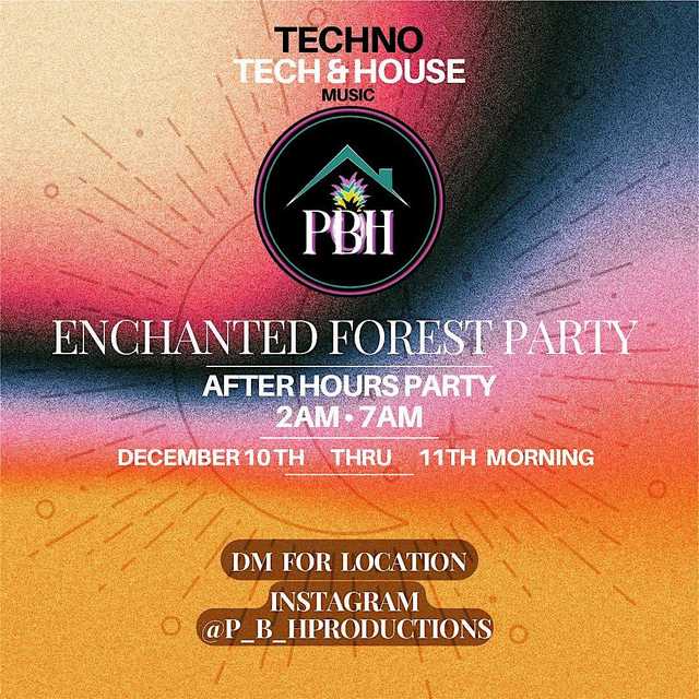 Enchanted Forest After Hour Party