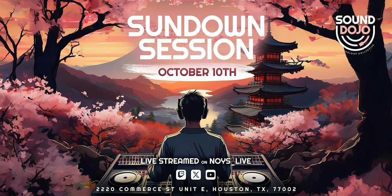 Sundown Sessions pregame for Sound Dojo & Friends