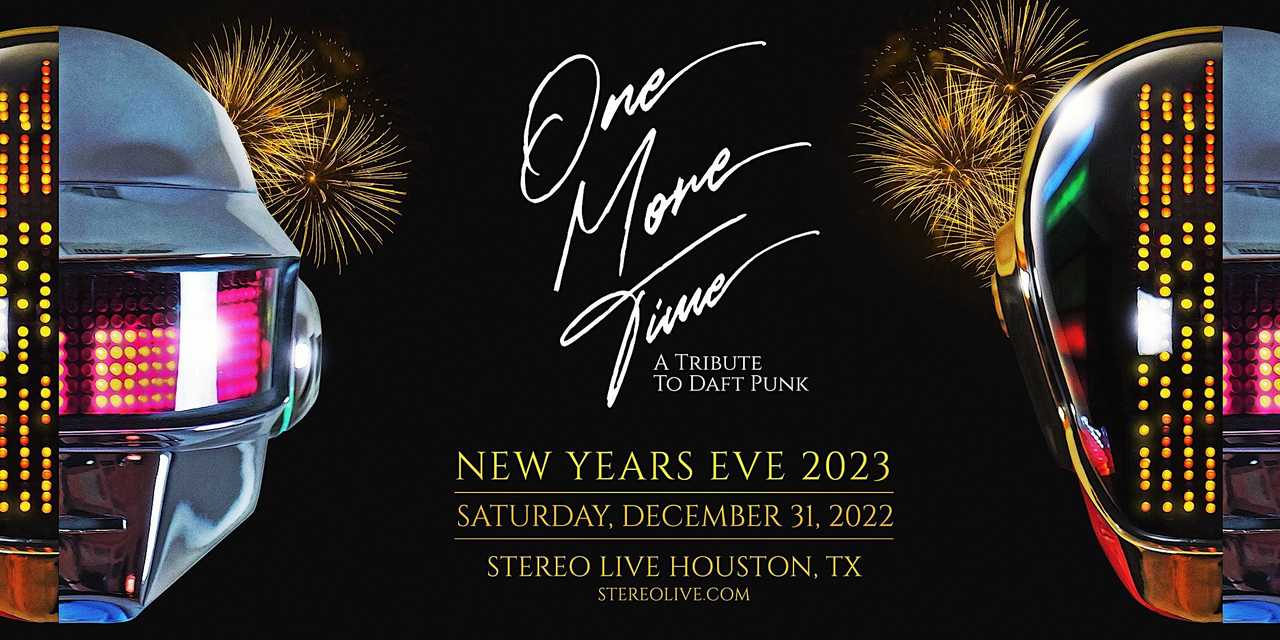 NYE feat. ONE MORE TIME "A Tribute to Daft Punk" 