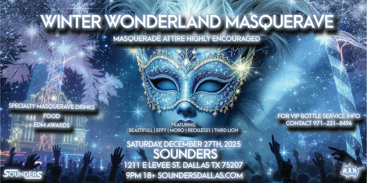 Masquerave & Dallas EDM Awards 12/27