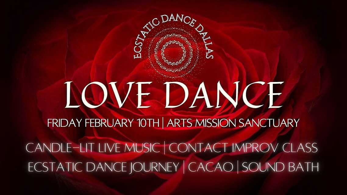 Ecstatic Dance Dallas {LOVE DANCE} in the Arts Mission Sanctuary
