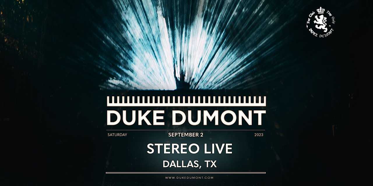 DUKE DUMONT DUKE DUMONT