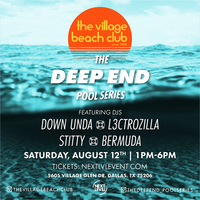 The Deep End Pool Series 8/12 The Deep End Pool Series 8/12