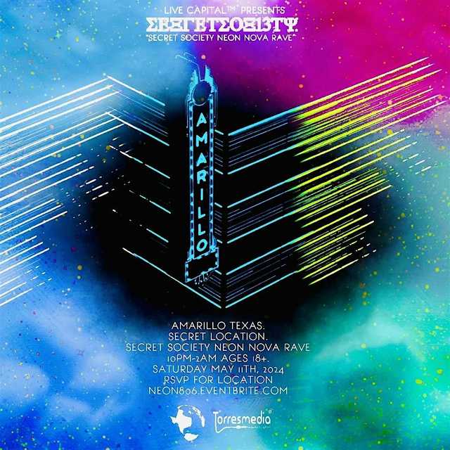 SECRET SOCIETY NEON NOVA RAVE SECRET SOCIETY NEON NOVA RAVE