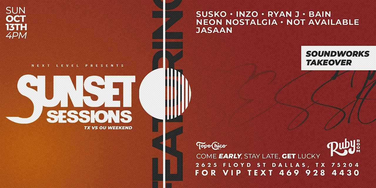 Sunset Sessions 10/13