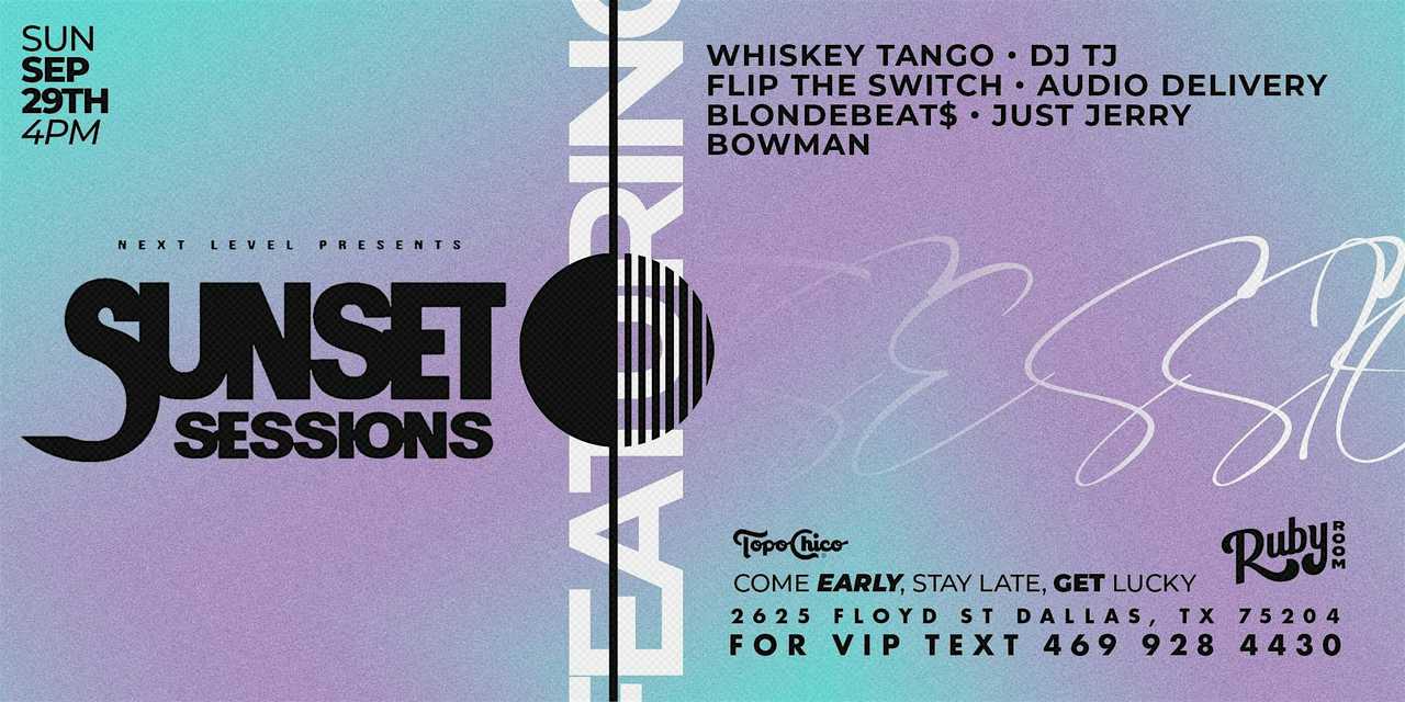 Sunset Sessions 9/29