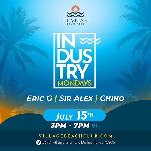 Industry Monday Pool Party 7/15