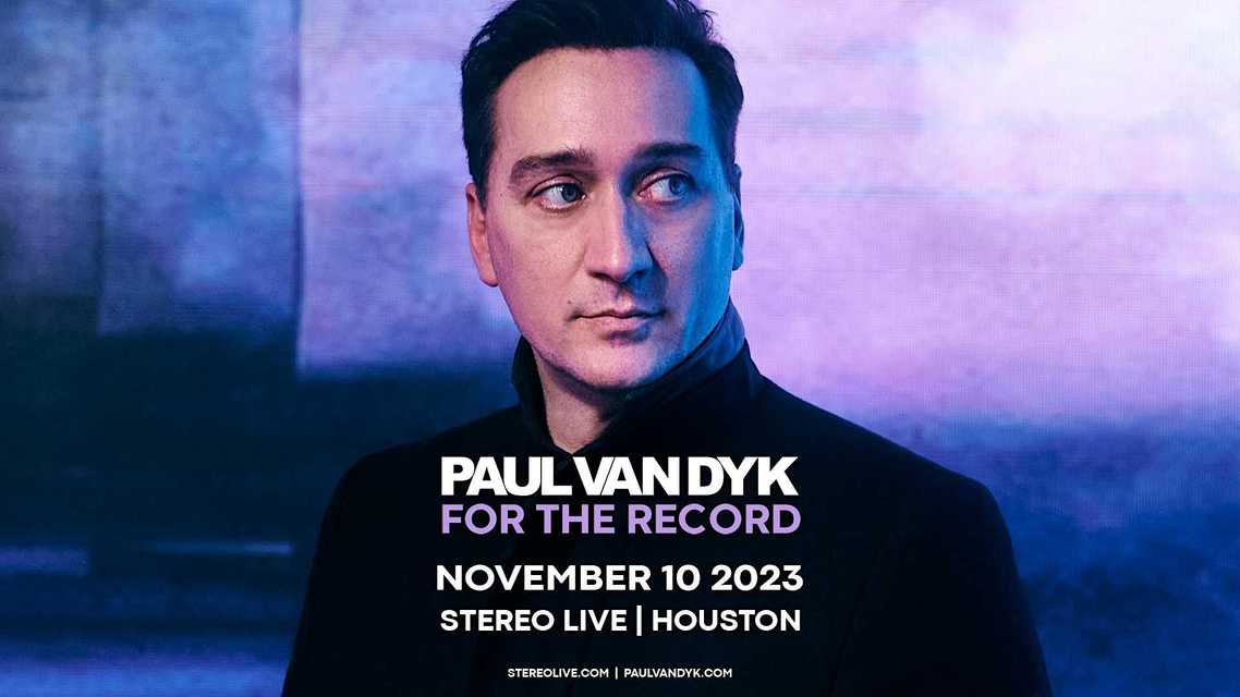PAUL VAN DYK "For The Record" PAUL VAN DYK "For The Record"