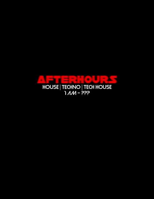 Afterhours: House | Techno Afterhours: House | Techno