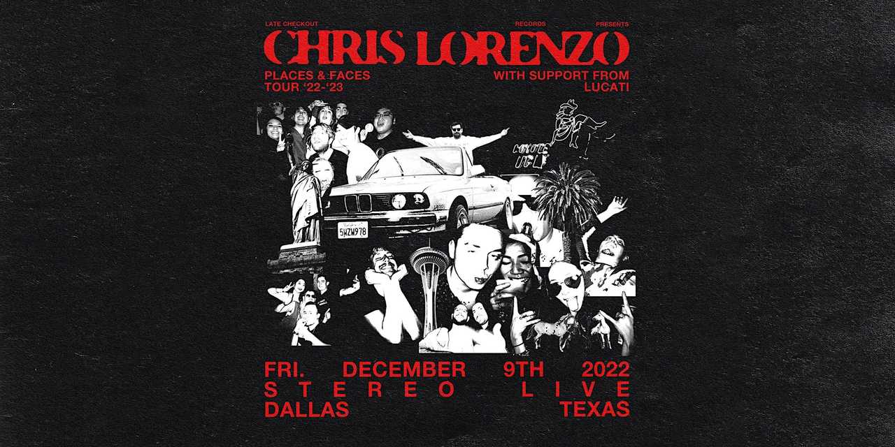 Chris Lorenzo "Places & Faces Tour"