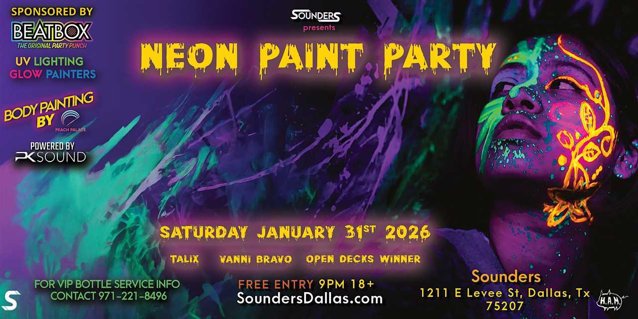 Neon Paint Party Day 2 Neon Paint Party Day 2