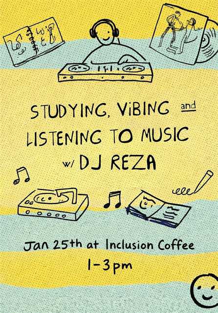 STUDYING, VIBIN, and HOUSE