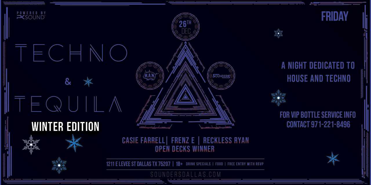 Techno & Tequila 12/26