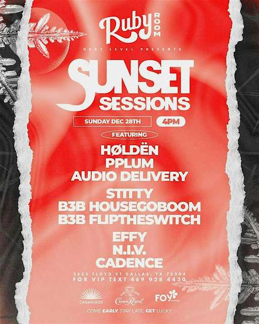 Sunset Sessions 12/28