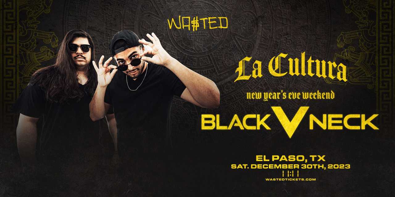 El Paso: La Cultura w/ Black V Neck El Paso: La Cultura w/ Black V Neck
