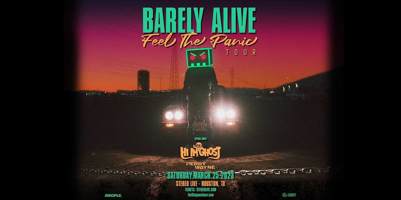 BARELY ALIVE + HI I'M GHOST "Feel the Panic Tour" 